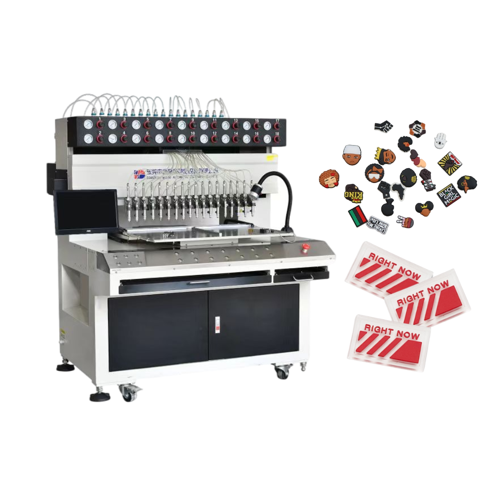 12-Color PVC & Silicone Automatic Dispensing Machine | High-Precision Liquid Filling Equipment